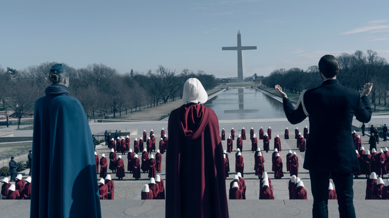 As far as we know, every one of those handmaids has a stapled mouth.